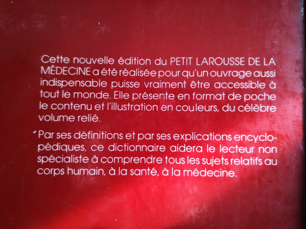 Petit Larousse de la Médecine