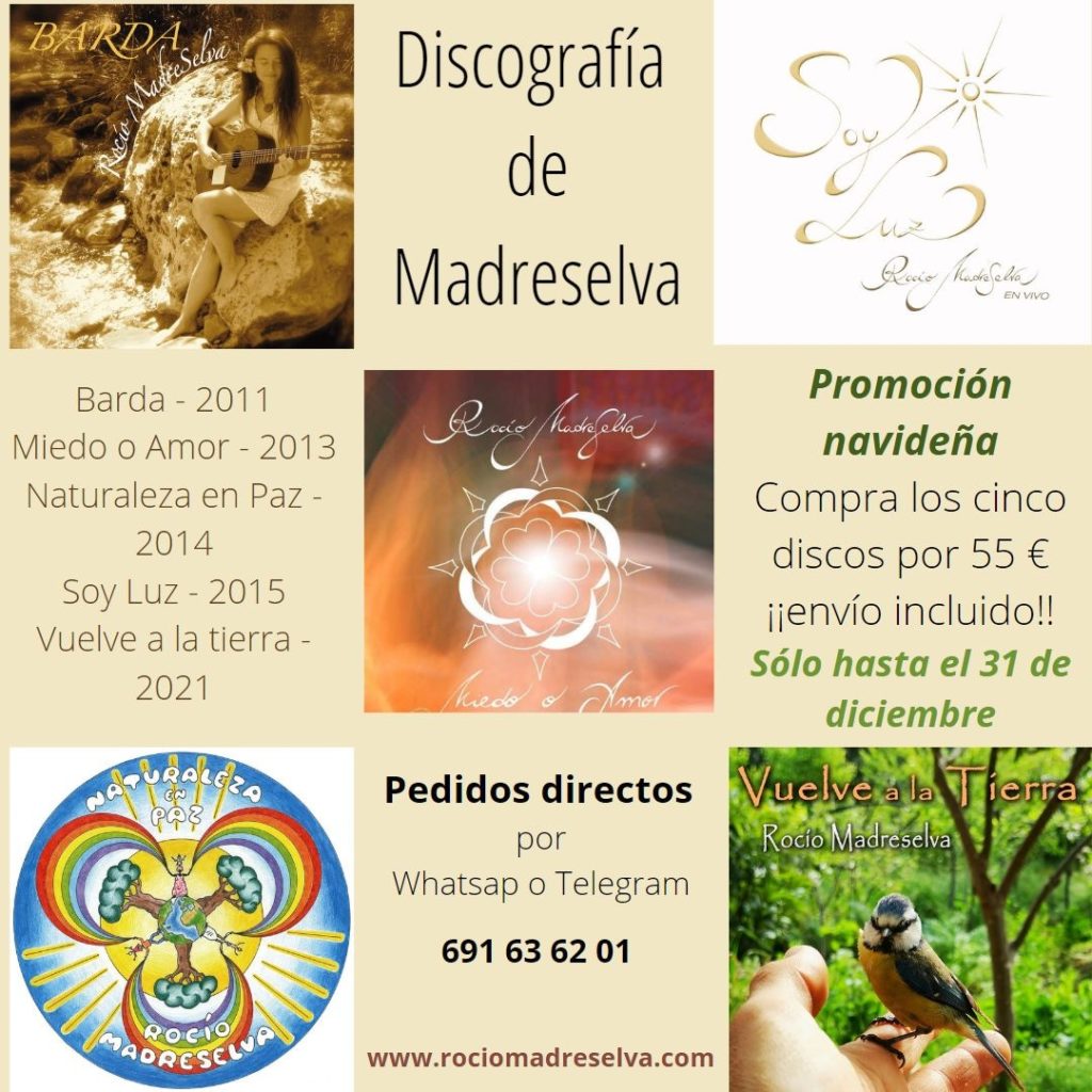 Los Cinco CDs de Rocío MadreSelva