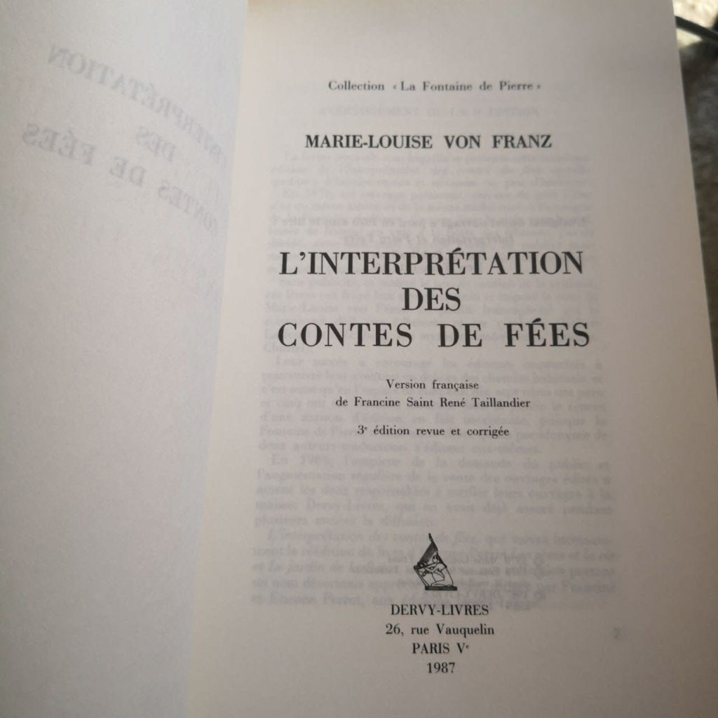L’interprétation des contes de fées - Marie – Louise von Franz