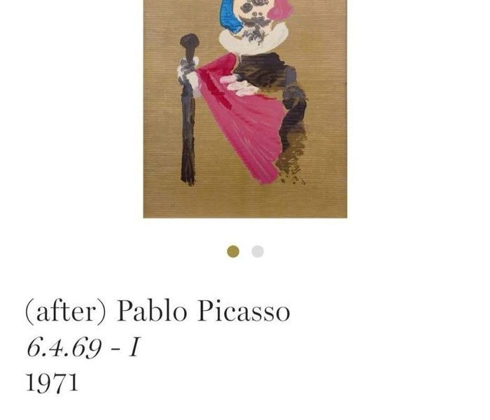 Lithographie : Pablo Picasso Portrait Imaginaire - 6.4.69. I