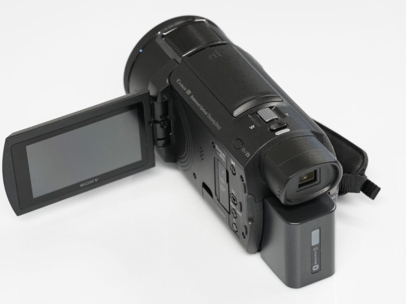SONY Handycam® 4K FDR-AX53 con sensor CMOS Exmor R®