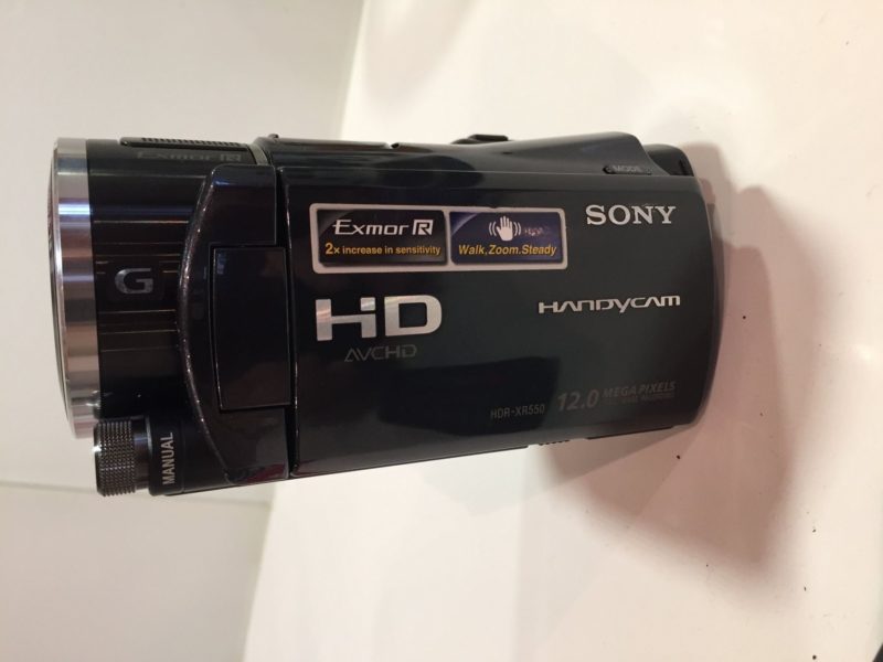 POR ENCARGO : Sony HDR-XR550 240GB HD Handycam Camcorder